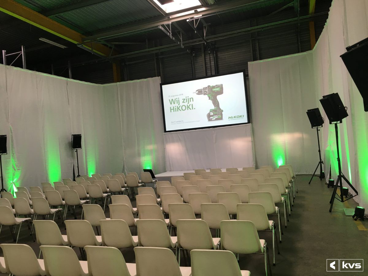 Video projectie Hikoki